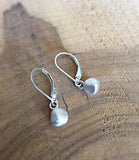 Arctic Blossoms: Petite Fine silver Bud Earrings