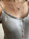 Lava Form Collection:  Bronze Papali Short Necklace